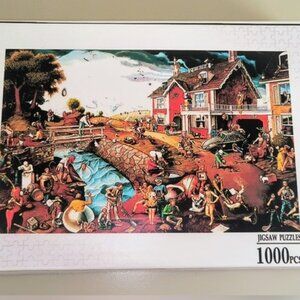 1000pc Vintage Altamont,NY Town Scene Jigsaw Puzzle NEW and SEALED BOX